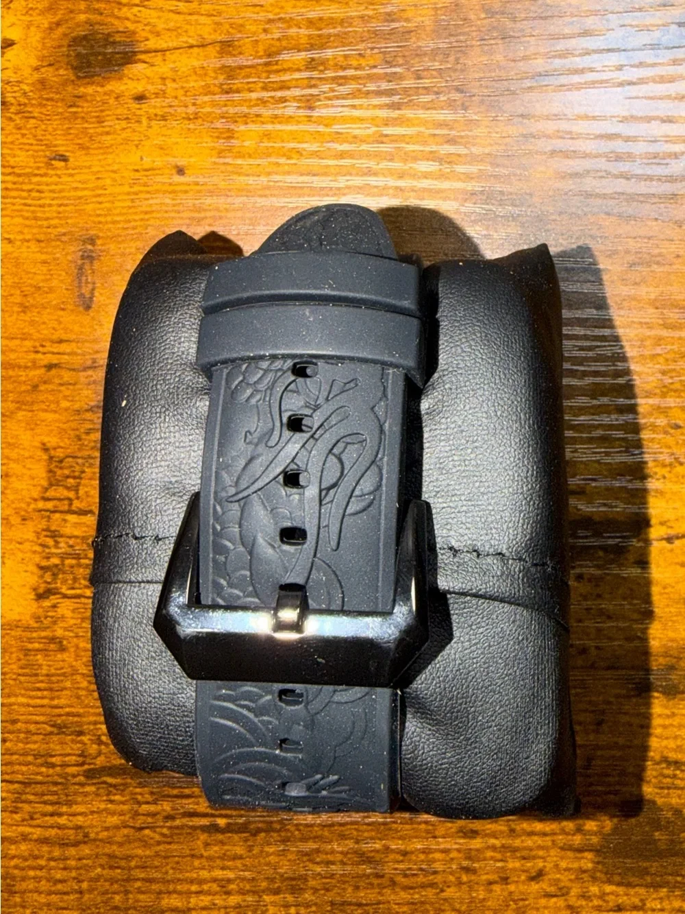 Megalith Black Men's Watch with Gold Accents(Automatic)